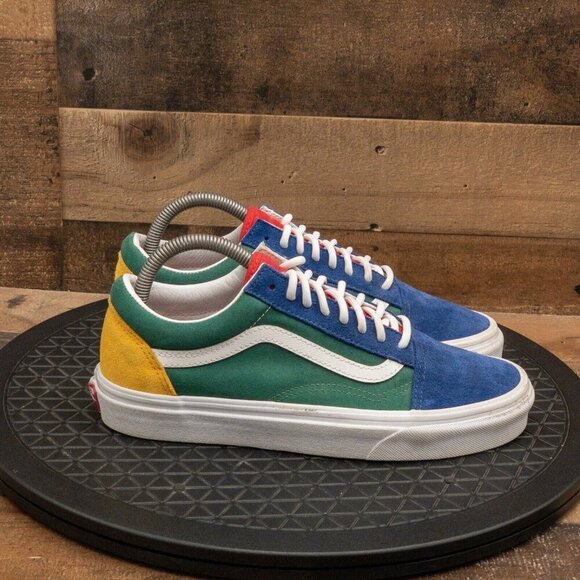 VANS OLD SKOOL YACHT CLUB MENS ATHLETIC SHOES RETRO SNEAKERS MULTICOLOR SIZE 7 - Picture 9 of 9